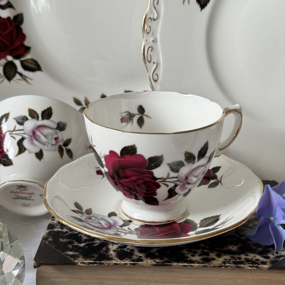 Чайная пара Colclough Ridgway Amoretta 1950 гг 200 мл Англия 