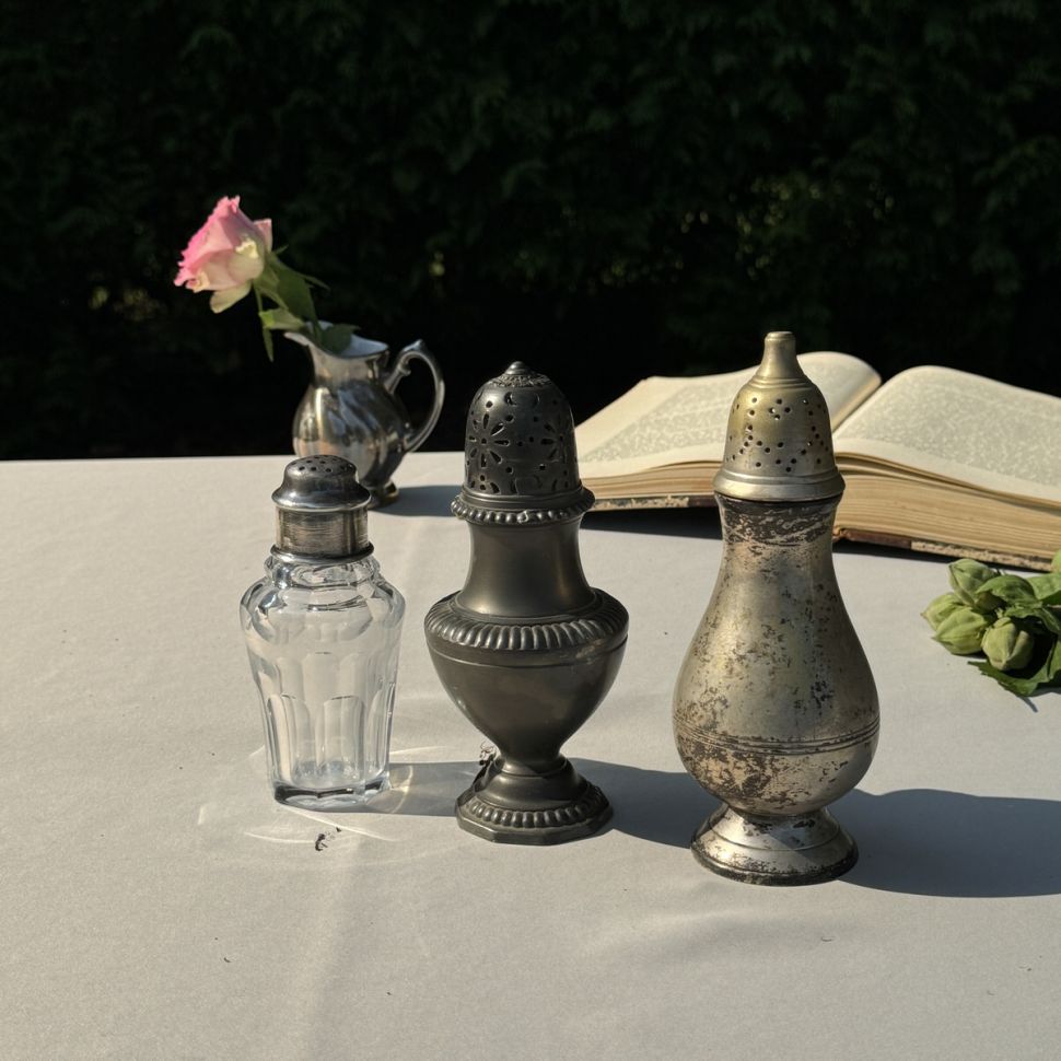 Сифтер 15 см олово Франция