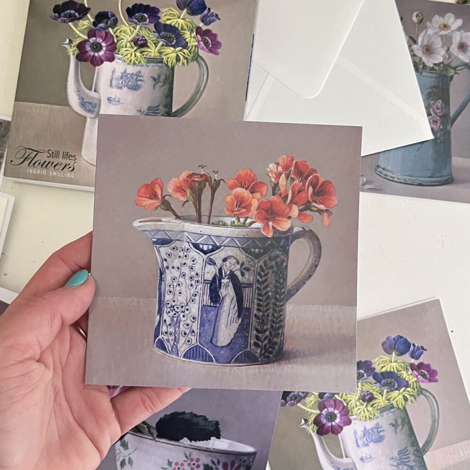 Открытка с конвертом 14х14 см Нидерланды