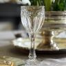 Бокал Bohemia Safari 190 мл в стиле Baccarat Harcourt Чехия хрусталь 