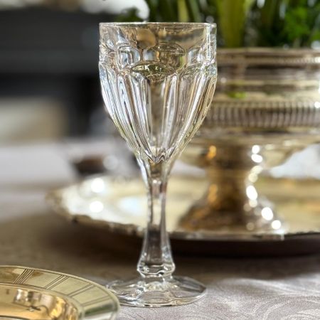 Бокал Bohemia Safari 190 мл в стиле Baccarat Harcourt Чехия хрусталь 