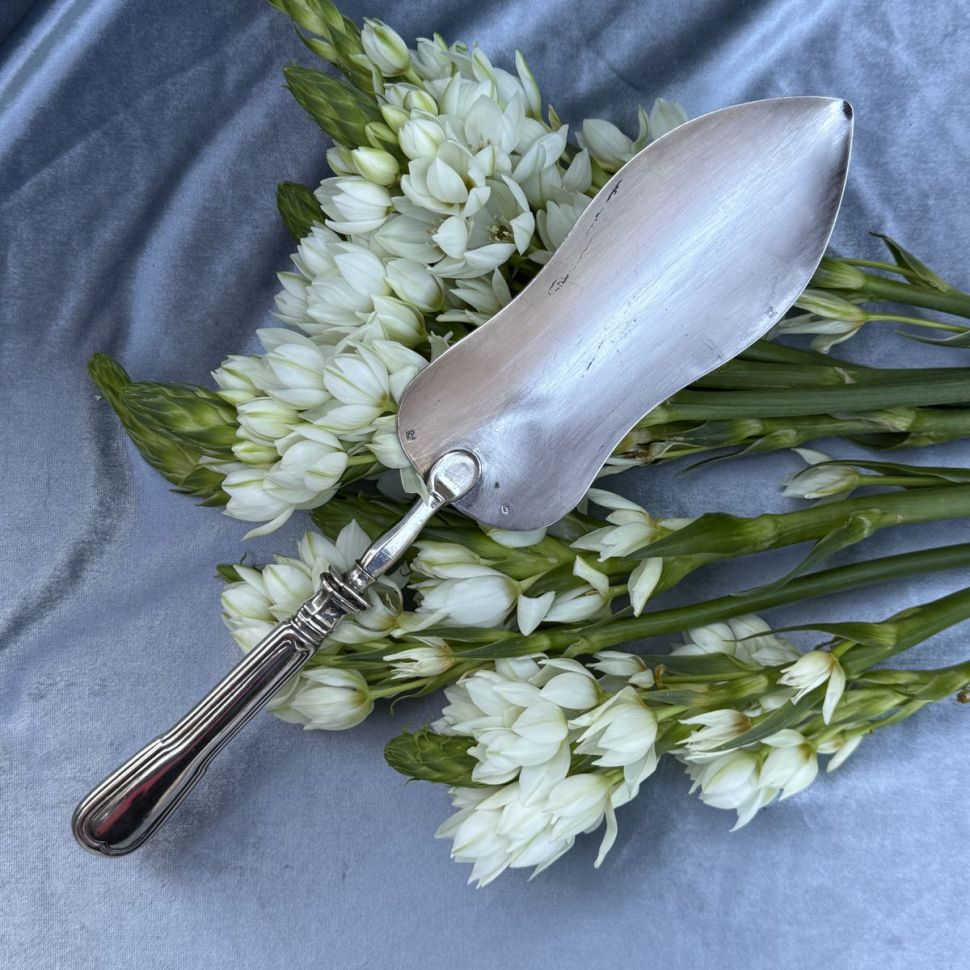 Лопатка сервировочная 32 см серебрение Франция