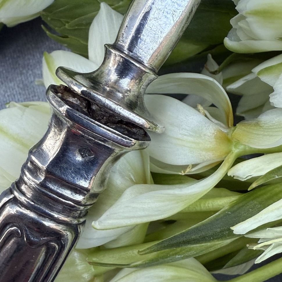 Лопатка сервировочная 32 см серебрение Франция