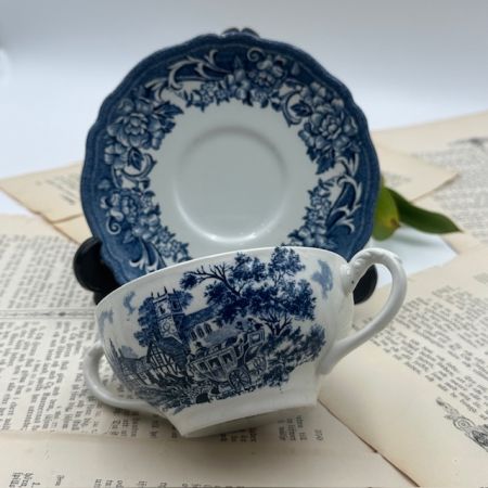 Бульонная пара J&G Meakin Royal Staffordshire 280 мл Англия