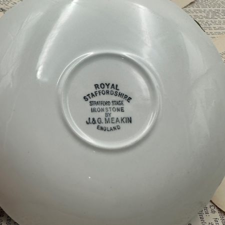 Бульонная пара J&G Meakin Royal Staffordshire 280 мл Англия