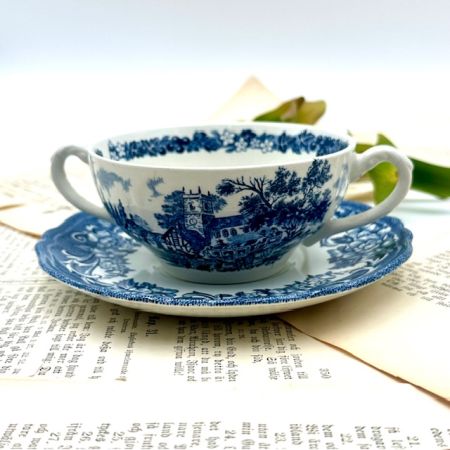 Бульонная пара J&G Meakin Royal Staffordshire 280 мл Англия