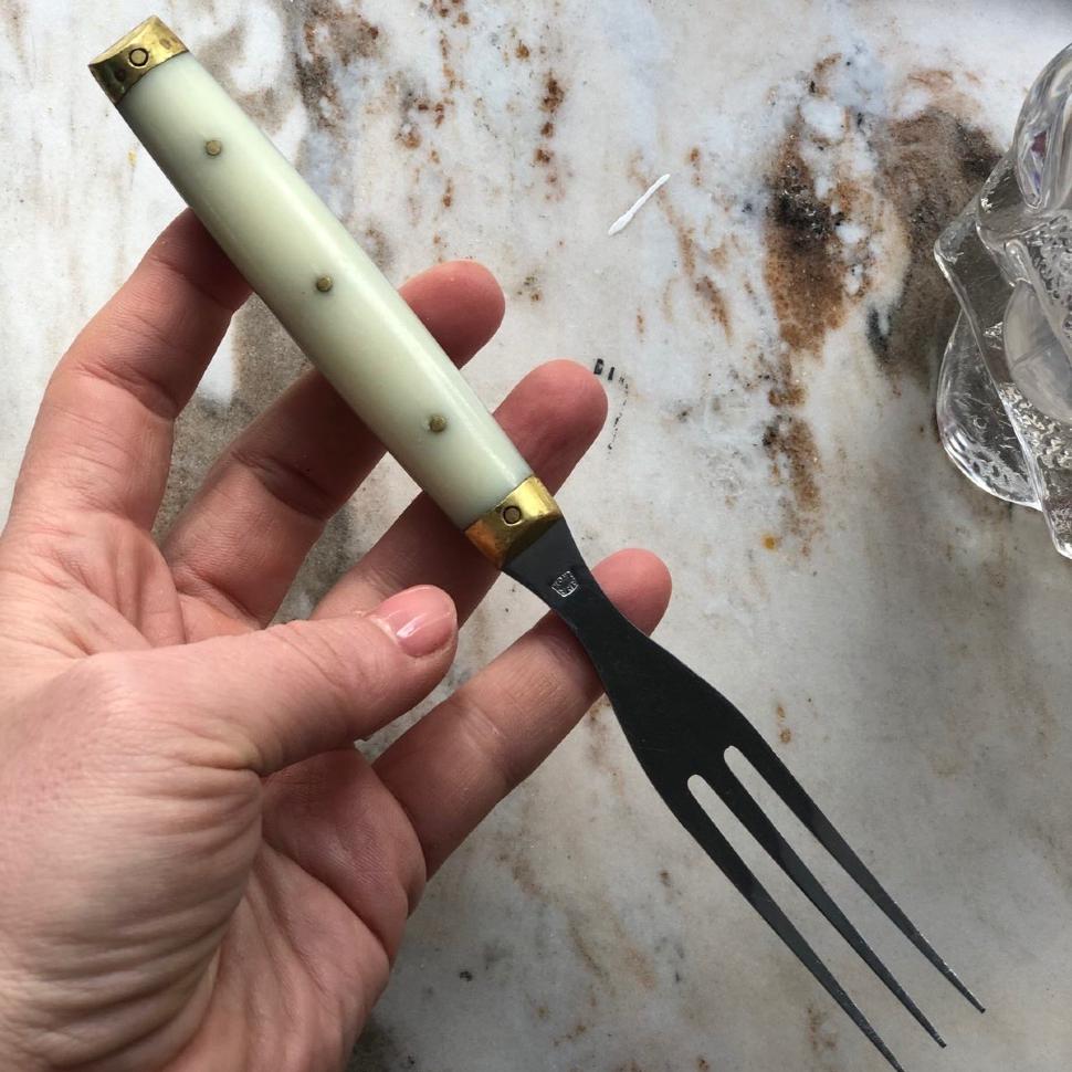 Вилка 20 см Apa Inox Франция 3 зубца