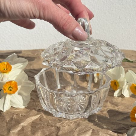 Шкатулка 9 см хрусталь Германия