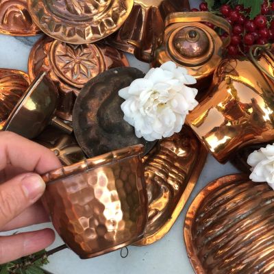 Стакан малый медь без лужения