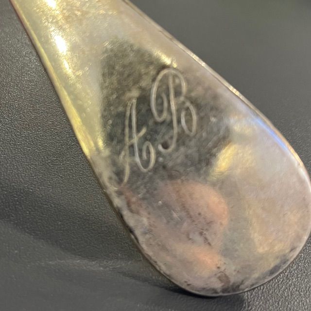 Половник 31 см серебрение Франция