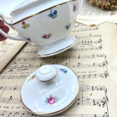 Сахарница Ph.Rosenthal Maria Classic Rose Мелкоцвет 17 см Германия