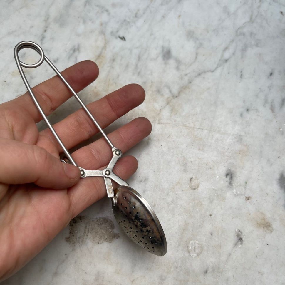 Ложка для заваривания чая 16 см сталь