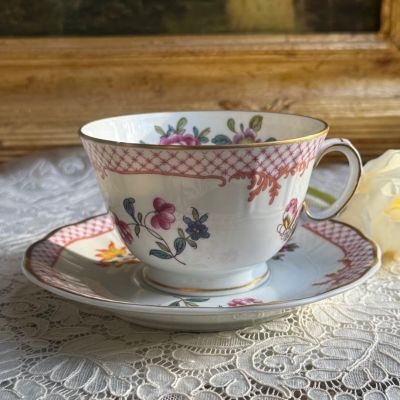 Чайная пара Limoges Bernardaut 240 мл фарфор Франция