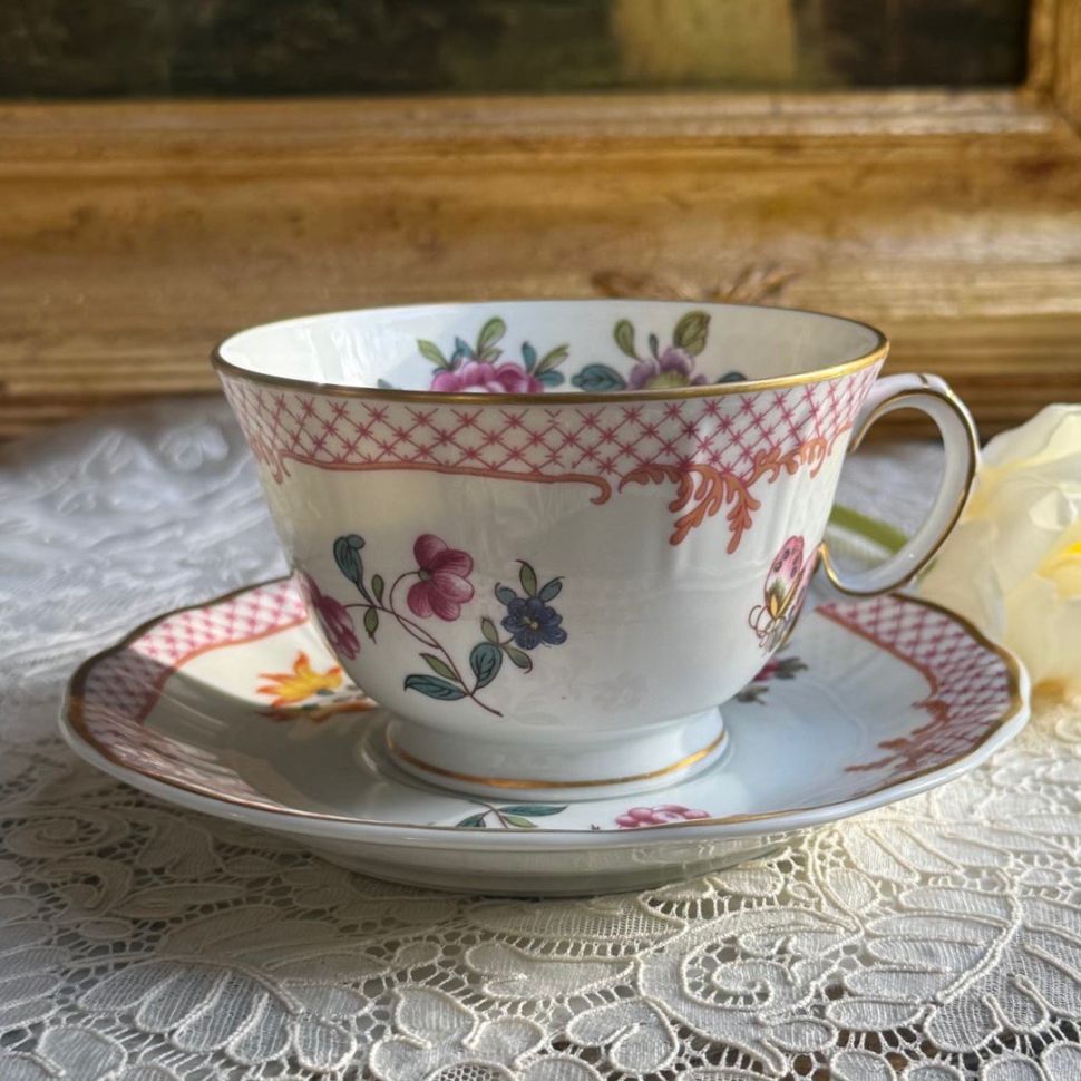 Чайная пара Limoges Bernardaut  240 мл фарфор Франция