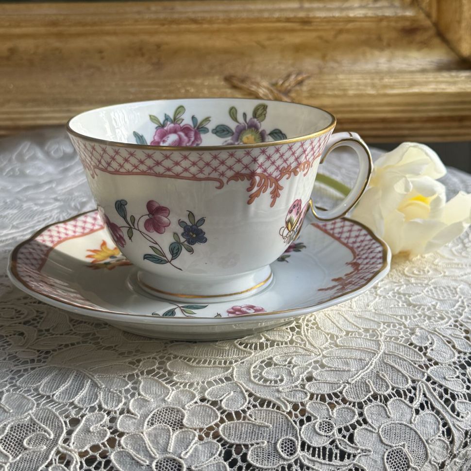 Чайная пара Limoges Bernardaut  240 мл фарфор Франция