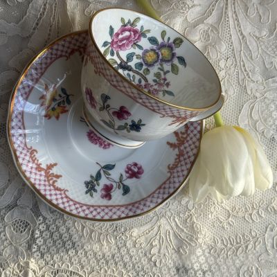 Чайная пара Limoges Bernardaut  240 мл фарфор Франция