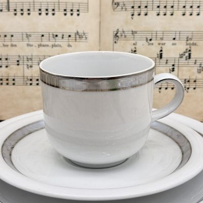 Чайное трио Winterling Серебряная кайма 220 мл Германия