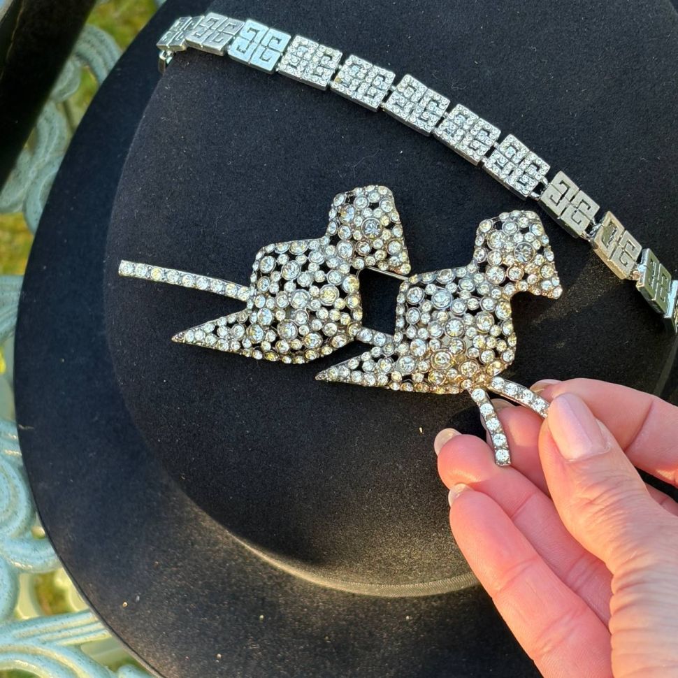 Брошь Птицы Sonya Rykiel предзаказ