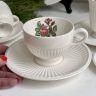  Чайная пара Wedgwood Moss Rose 180 мл Англия 