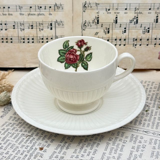  Чайная пара Wedgwood Moss Rose 180 мл Англия 