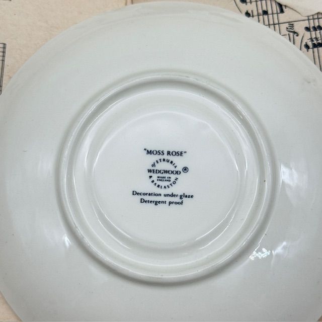  Чайная пара Wedgwood Moss Rose 180 мл Англия 