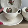  Чайная пара Wedgwood Moss Rose 180 мл Англия 