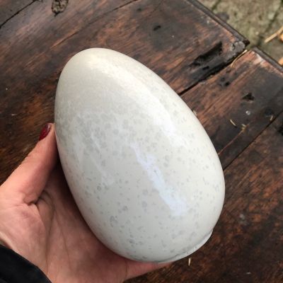 Яйцо декоративное большое 14 см