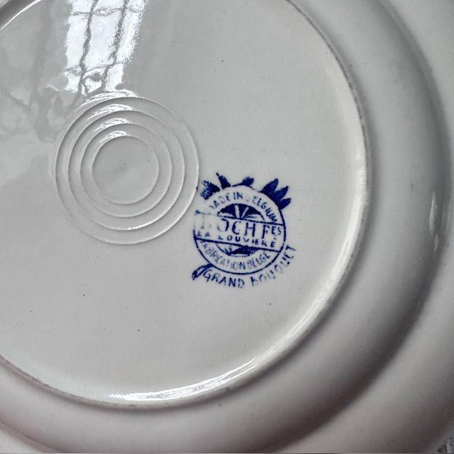 Тарелка Boch la Louviere 24 см фарфор Бельгия