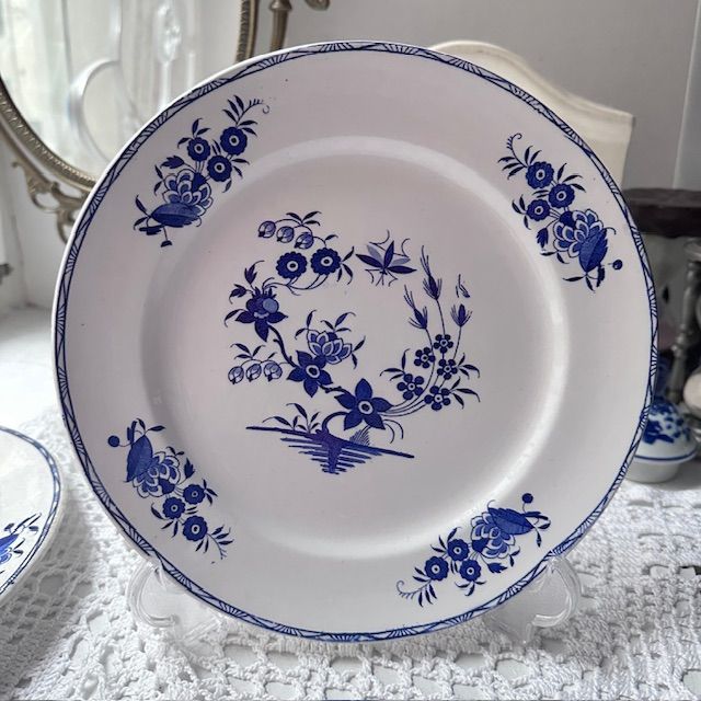 Тарелка Boch la Louviere 24 см фарфор Бельгия