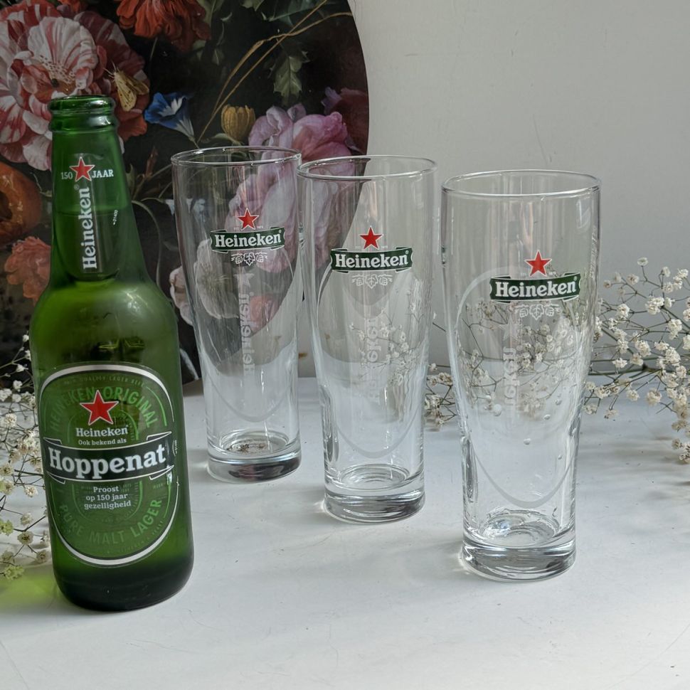 Бокал барный Heineken Vaasje 300 мл стекло Нидерланды
