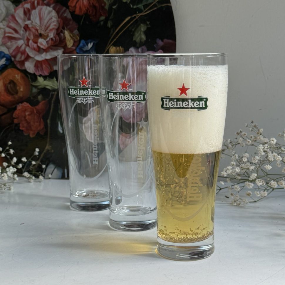 Бокал барный Heineken Vaasje 300 мл стекло Нидерланды