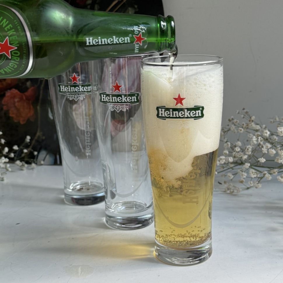 Бокал барный Heineken Vaasje 300 мл стекло Нидерланды