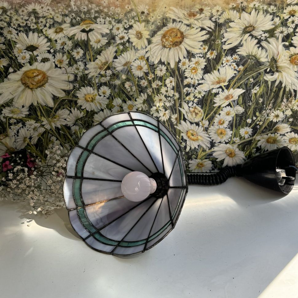 Лампа Абажур Тиффани 53 см металл стекло      