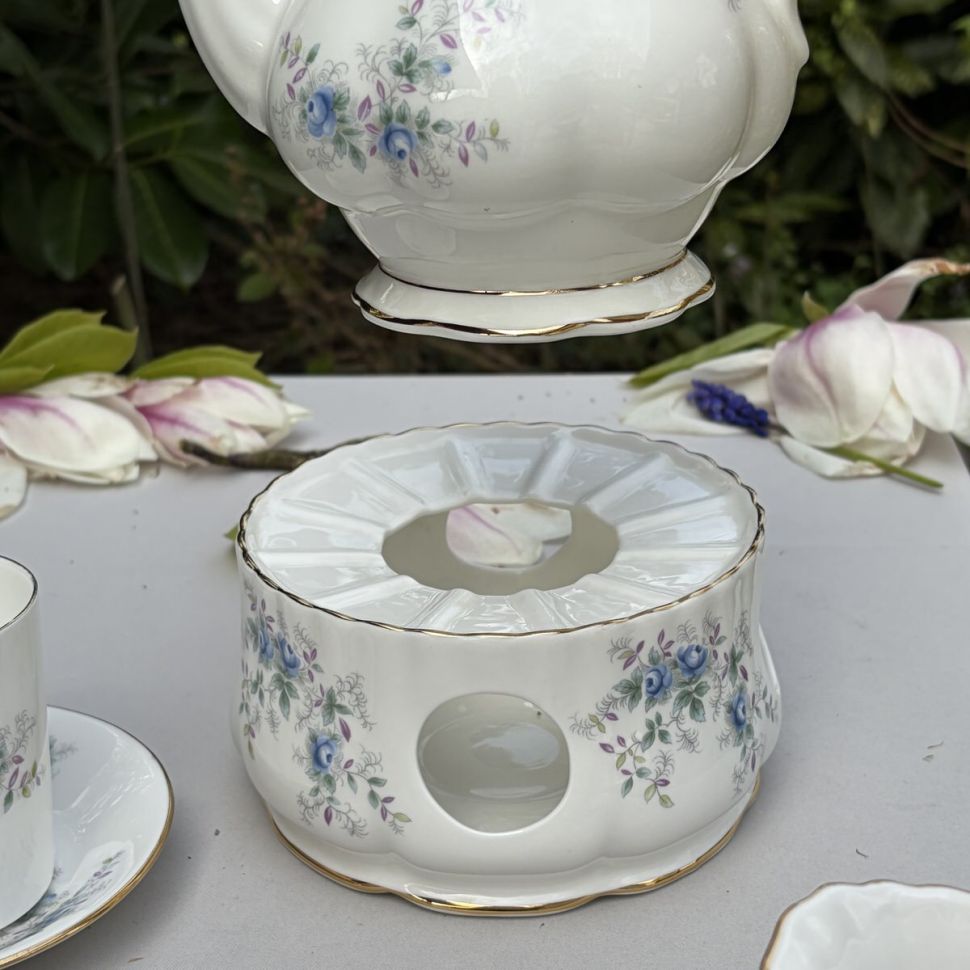 Подставка под чайник кофейник Royal Albert Blue Blossom 15 см Англия