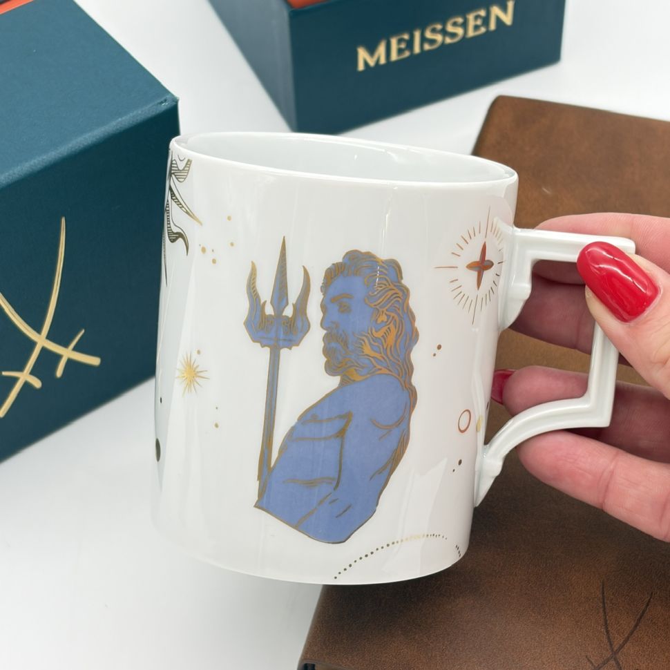 Чашка Meissen Zodiac Collection Водолей 0,25 мл