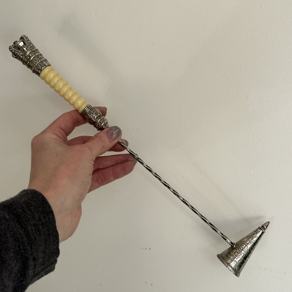 Тушитель гаситель для свечи 33 см металл бакелит