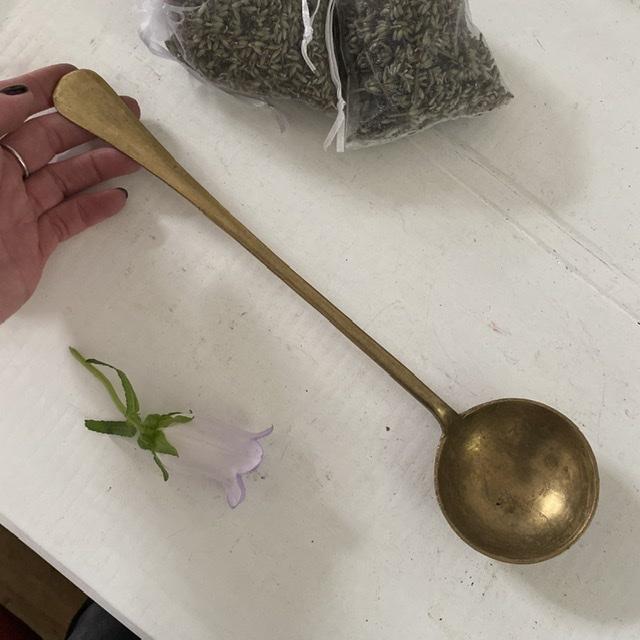 Половник ложка латунь