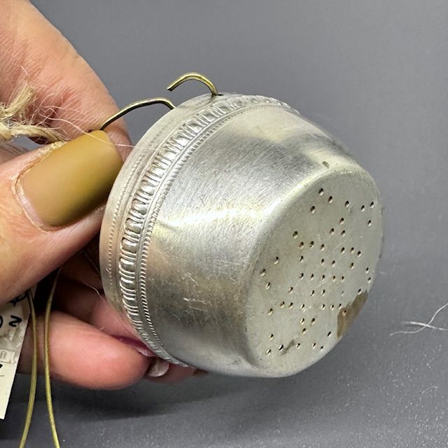 Ситечко для чая 5 см серебрение