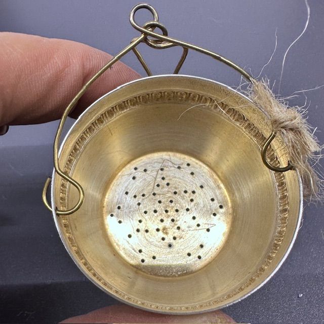 Ситечко для чая 5 см серебрение