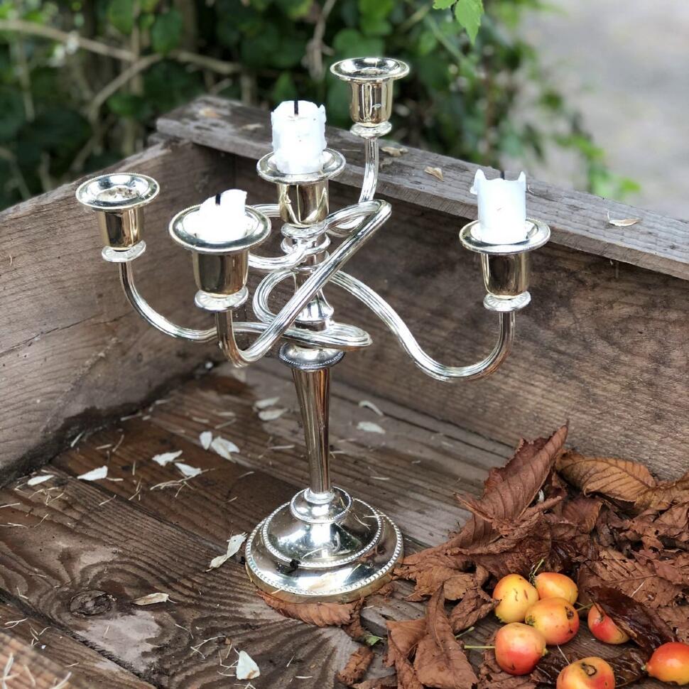 Подсвечник на 5 свечей Зигзаг