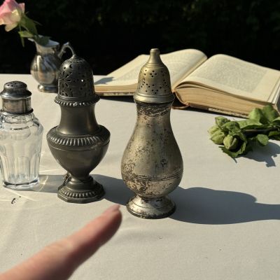 Сифтер 16 см серебрение по латуни