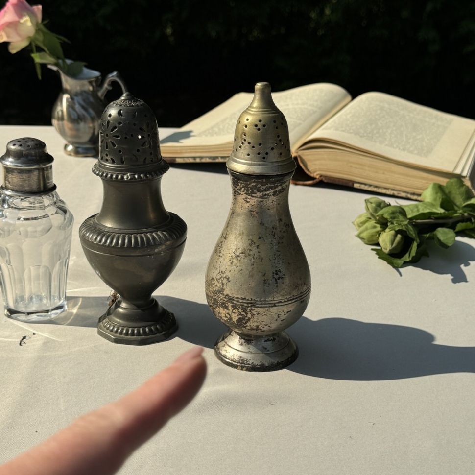 Сифтер 16 см серебрение по латуни