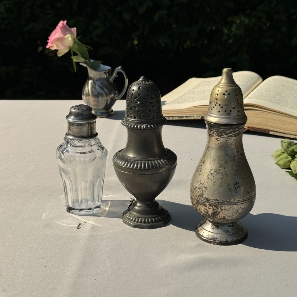 Сифтер 16 см серебрение по латуни