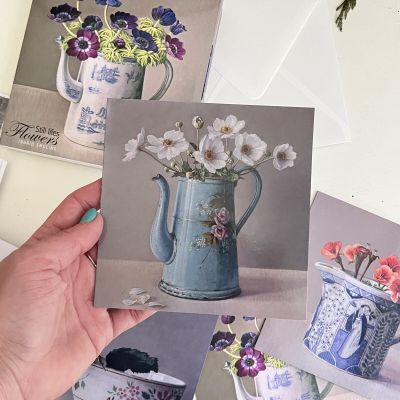 Открытка с конвертом 14х14 см Нидерланды