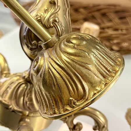 Люстра на 5 ламп 71 см бронза Италия  