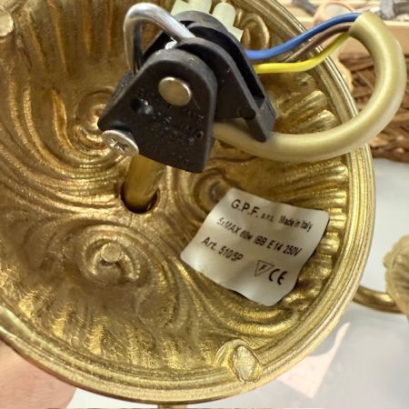 Люстра на 5 ламп 71 см бронза Италия  