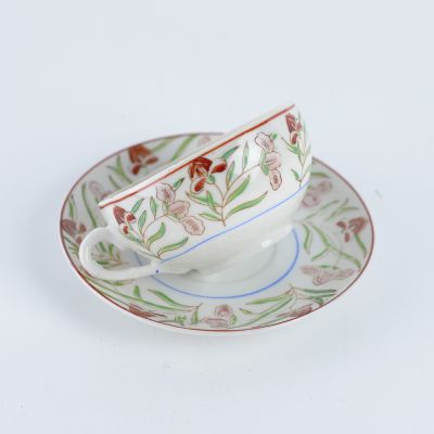 Кофейная пара 135 мл ручная роспись (микросколы)