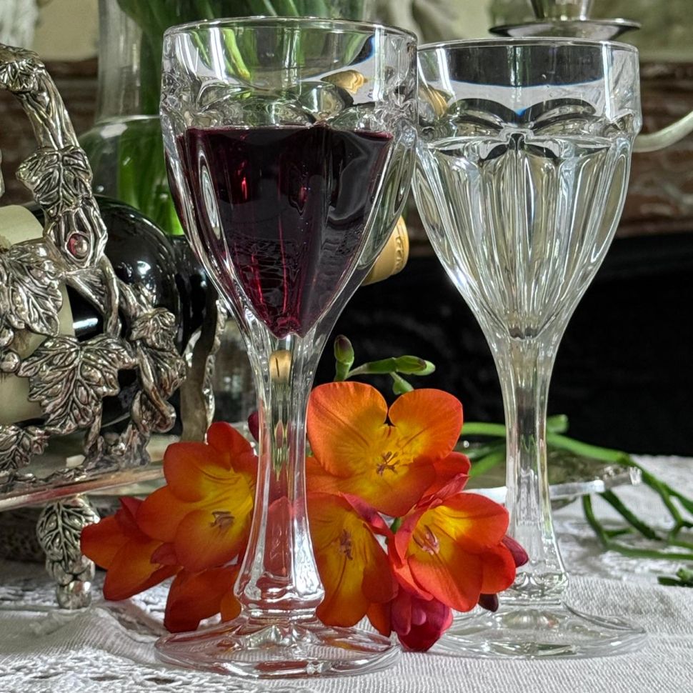 Бокал Bohemia Safari 290 мл в стиле Baccarat Harcourt Чехия хрусталь