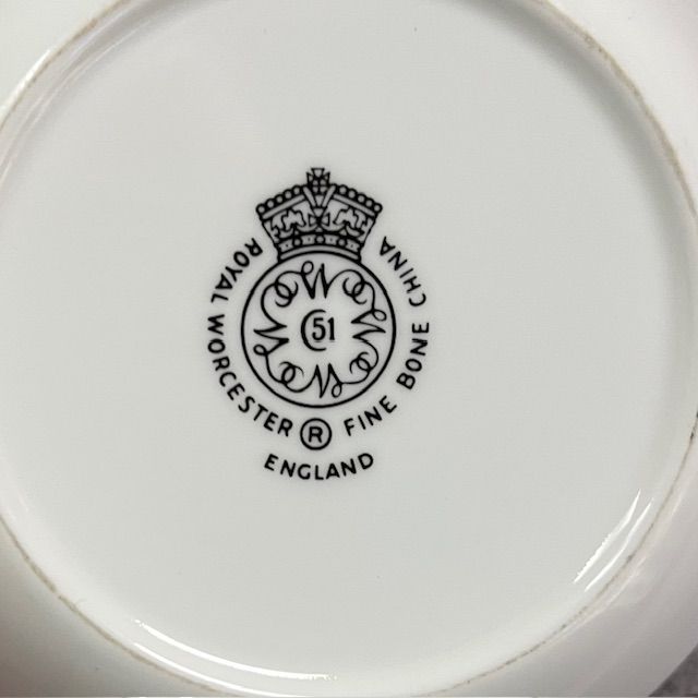 Розетка Royal Worcester Мейсенский букет 10 см Англия