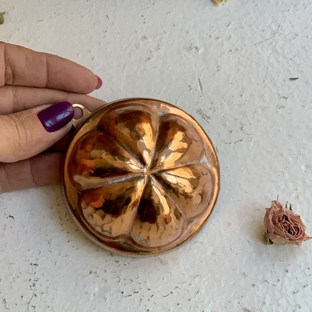 Форма для выпечки маффинов 7 см медь